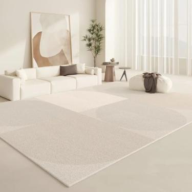 Imagem de Tapetes para sala de estar, macios e fofos, minimalistas, para sala de estar, engrossar a decoração do quarto, cabeceira (200x300 cm/E)