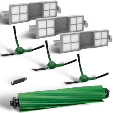 Imagem de Peças de reposição para aspirador de pó iRobot Roomba 205 DustCompactor, kit de reposição de acessórios com 1 escova de rolo, 3 filtros HEPA, 3 escovas laterais, 1 ferramenta de limpeza