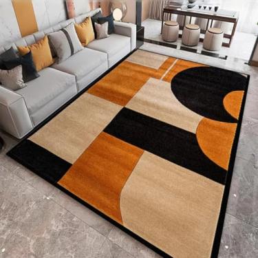 Imagem de Tapetes de decoração para sala de estar, estilo geométrico, grande área, macios, 200x300, tapete de cabeceira para quarto (80x160 cm (31x62 pol.) / jds-250716002301)