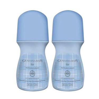 Imagem de Desodorante Giovanna Baby Roll-n Blue C/2