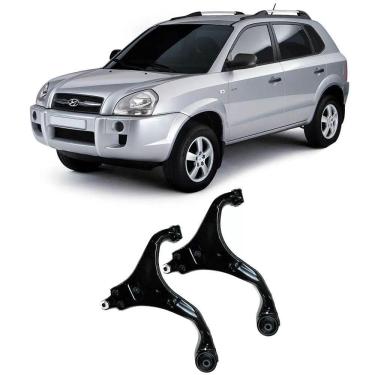 Imagem de Bandeja Hyundai Tucson Dianteira 2004 Até 2016 O Par