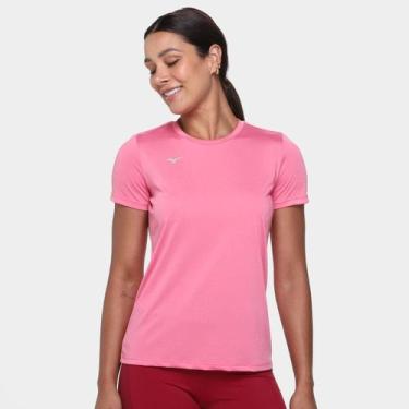 Imagem de Camiseta Mizuno Energy 2.0 Feminina, Rosa, P