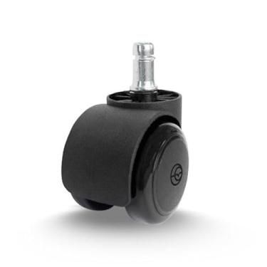 Imagem de Rodízio 2 Pol para Cadeira de Escritório Roda Nylon - 30Kg - Casterine