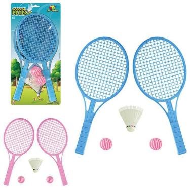 Imagem de Jogo De Peteca Com 2 Raquetes E 2 Bolas