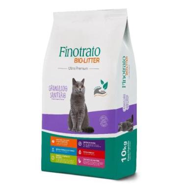 Imagem de Areia Granulado Finotrato Bio-Litter 10 kg - VB RACOES