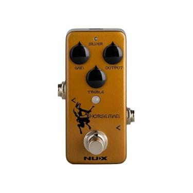 Imagem de NUX Pedal Overdrive Horseman NOD-1 | para Guitarra, Modos Gold e Silver, Controles de Gain, Treble e Output, True/Buffer Bypass, Carcaça de Metal Compacta