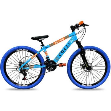 Imagem de Bicicleta Grau Aro 26 Freio A Disco Quadro 13,5 Pole Colli Azul