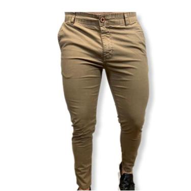 Imagem de Calça masculina sarja - RAUPH LAUREN , Militar, 38 40 42 44 46 48 