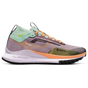 Imagem de Nike T nis de corrida feminino React Pegasus Trail 4 Gore-TEX, Fum roxo/creme de p ssego, 8