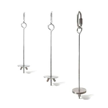 Imagem de Conjunto de 3 peças de suporte de painço de gaiola de pássaro de aço inoxidável, espetos de comida pendurados para papagaios, araras, periquitos e periquitos, ideal para frutas, vegetais e atividades