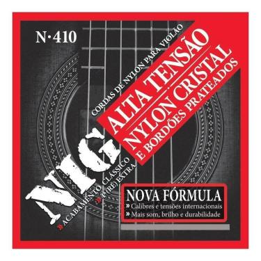 Imagem de Encordoamento Para Violão Nylon 6 Cordas Nig 029/044 N410