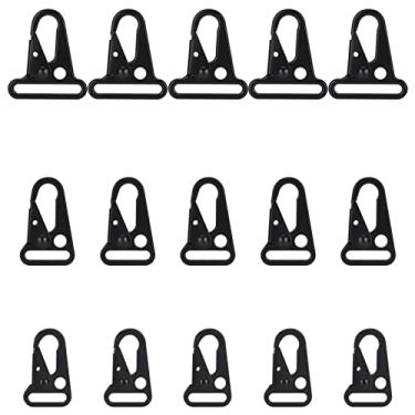 Imagem de Zerodis Clipes para Alça de Mochila 15 Peças de Clipes para Mochila Ao Ar Livre, Mosquetão de Cinto, Gancho de Pressão de Mola, Fechos, Conector, Fivelas Deslizantes, Substituição, Acessórios de