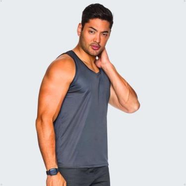 Imagem de Regata Masculina Dry Fit Premium Academia Fitness Treino - Labela Fitn