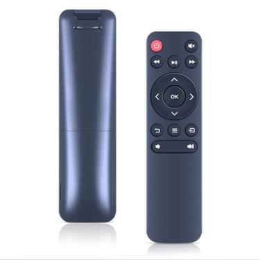 Imagem de WDZP Novo controle remoto de substituição para projetor Roconia 5G WiFi Bluetooth e Vankyo Pocket Burger 101 V630 e Rigal RD-606 Mini Performance & AKIYO O7 & GooDee YG620 e projetor EUG Mini E3