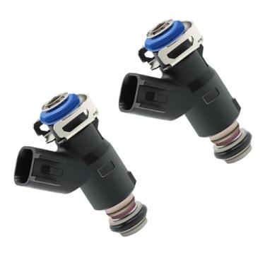 Imagem de LESHIAUTO 2 peças de injetores de combustível compatíveis com motores Kohler Command Pro Gasoline EFI HP 37 35 33 29 27 25 21 19 14 Substituir # 2533101-S