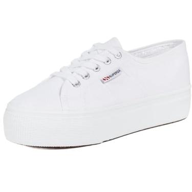 Imagem de Superga Tênis feminino 2790 Acotw, Branco, 9 Women/7.5 Men