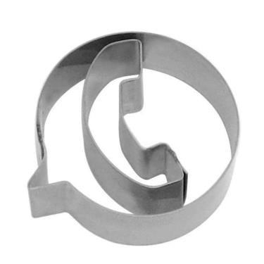 Imagem de Cortador Inox Kit Redes Sociais Facebook