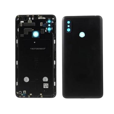 Imagem de SHOWGOOD Capa traseira da bateria para Xiaomi Mi Max 3 Max3 da carcaça da porta + substituição da lente do flash da câmera para Xiaomi Mi Max 3 Max3 (dourada)