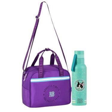 Imagem de Kit Lancheira Garrafa Térmica VD Youtuber Rebecca Bonbon-Feminino