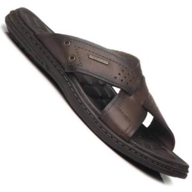 Imagem de Chinelo Pegada 131222 Masculino, Marrom, 42