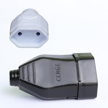 Imagem de 5 pçs Pino femea tomada desm. 2P 10A 250V NBR P/B