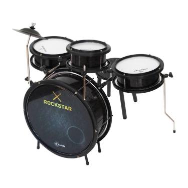 Imagem de Bateria Infantil Luen Rockstar c/Pedal e Baqueta