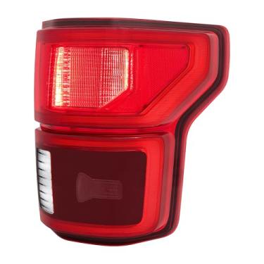 Imagem de Bincmay Conjunto de luz traseira LED 300% mais brilhante, adequado para Ford F150 2015-2017 2015 2016 2017 Ford F150 15-17 com ponto cego (módulo não incluído) PassengeSide (acabamento cromado - R)