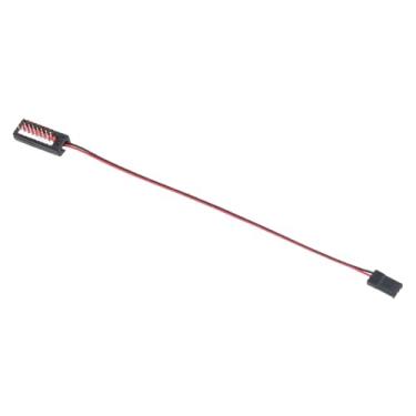 Imagem de KiBcsLic Cabo de sinal para modelo de carro RC R415, acessório para brinquedo de esteira rolante, fio de extensão de 208 mm para veículos de controle remoto de, 1 a 8