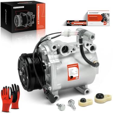 Imagem de A-Premium Compressor De Ar Condicionado Premium Com Embreagem Compatível Mitsubishi Eclipse 3.8L 2006-2010, 2012, Galant 2004-2009, Endeavor 2004-2008/2010-2011, Polia 6 Ranhuras