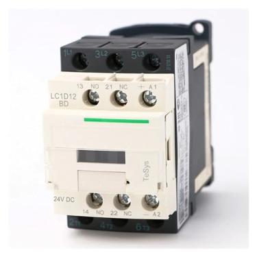 Imagem de UHFILYQBA LC1D12BD Contator eletromagnético DC 3P 3NO LC1-D12BD 12A 24V DC Bobina