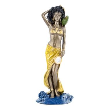 Imagem de Escultura Orixá Oxum Brilho das Águas 22 cm em Resina