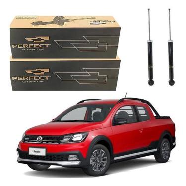 Imagem de Par Amortecedor Traseiro Saveiro Cross G7 1.6 2018 A 2023 - Perfect
