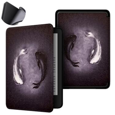Imagem de Yzlvigrous Capa para Kindle Paperwhite 12th/Colorsoft Signature Edition 1ª Geração 2024, Tampa Traseira de TPU Macia de 7 Polegadas com Sono/despertar Automático, Modelo: SA59CP/SA569P/SA568B