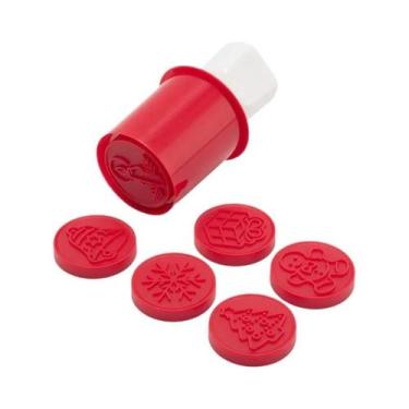 Imagem de Cortador De Biscoito Em Forma De Árvore De Natal, Molde DIY Para Decor