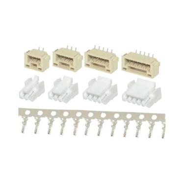 Imagem de Conector De Bloqueio De 1,25mm, Soquete De Pino, Terminal Vertical Hor