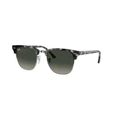 Imagem de Ray-Ban Pacote de óculos de sol RB3016: RB 3016 CLUBMASTER 133671 Clubmaster Cinza Havana Cinza Gr 51 mm e coleira universal de silicone antiderrapante