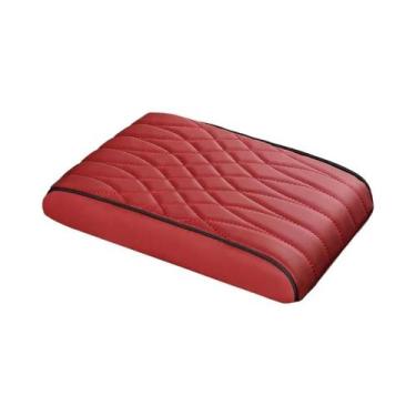 Imagem de Capa Protetora Para Apoio De Braço De Carro Em Couro Nappa Com Almofad