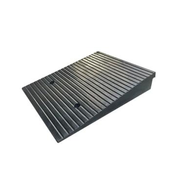 Imagem de MOMOBC Rampa de freio, rampa de degrau, capacidade de carga de porta de cadeira de rodas com limite de borracha 5000 kg, carro, bicicleta externa rampa de freio (50 * 50 * 5 cm)