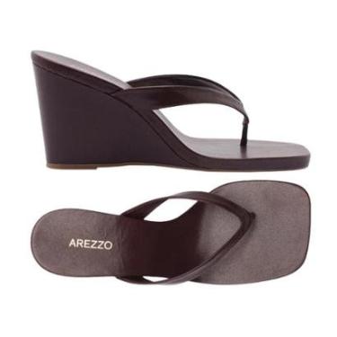 Imagem de Sandália Arezzo Anabela Tiras Thong-Feminino