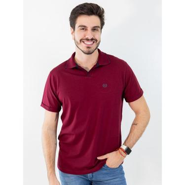 Imagem de Camisa Masculina Polo Manga Curta Sem Botões Stretch Anticorpus-Masculino