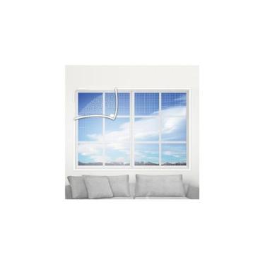 Imagem de Tela Mosquiteira, Poliéster, 125x205cm, Proteção contra Insetos para Janelas e Portas, 100g