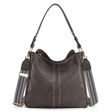 Imagem de Bolsa Hobo Montana West MWC-128AGY em material vegano para mulheres