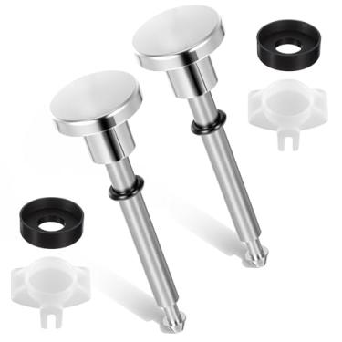 Imagem de Sibba Kit de reparo de desviador de bico de banheira, 2 conjuntos de peças de reposição de reparo de torneira vazadas, kit de reparo de torneira de banheira com vazamento, kit de reparo de torneira de