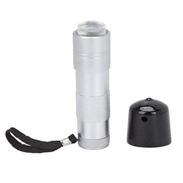 Imagem de Cuofyunl mini lâmpada de fototerapia de unhas, assistente de gravação de lantejoulas, 12 chips de luz, prensa de silicone, ferramentas de manicure