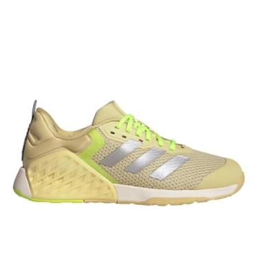 Imagem de adidas Tênis feminino Dropset 3 Trainer, Amarelo pó/prata fosco/limão lúcido, 41