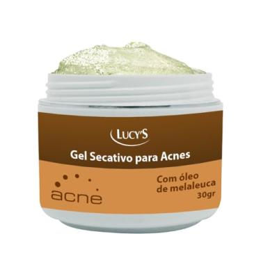 Imagem de Gel Secativo para Acne - Com Óleo de Melaleuca, Seca Espinhas e Cravos Rápido 30g Lucy’s