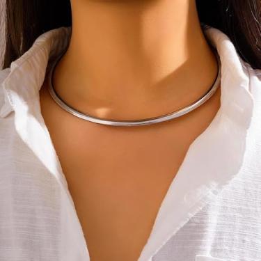 Imagem de Colar longo feminino pérola ouro prata pingente em camadas joias presentes