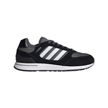 Imagem de adidas Tênis masculino Run 80s, Preto/branco/cinza, 42