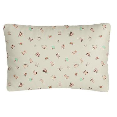 Imagem de Fronha para Bebê Malha Estampada 28 cm x 40 cm Bublim