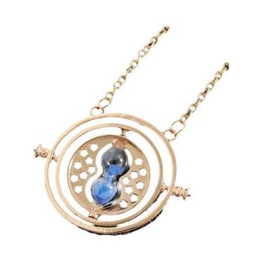 Imagem de Colar De Ampulheta Triangular Rotativa 1-10 Peças Acessório De Cosplay